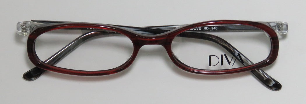 D&A Diva Dv2 Groove Eyeglasses by ModaFrames
