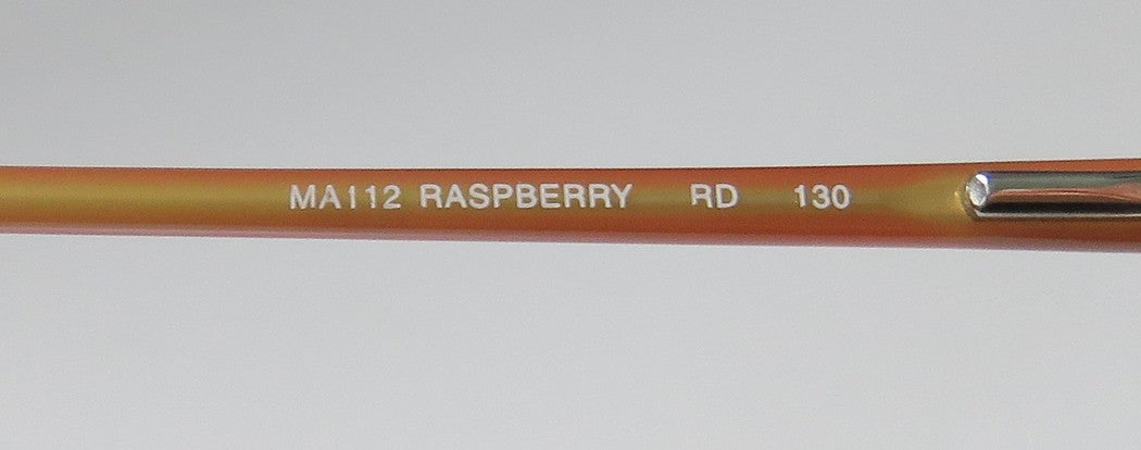 D&A Ma112 Raspberry Eyeglasses by ModaFrames