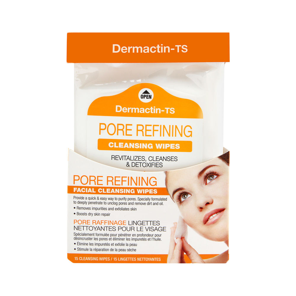 Dermactin-TS Pore Refining Facial Wipes (15 ct) DestGlow