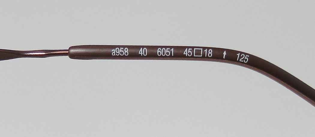 Adidas A958 Eyeglasses