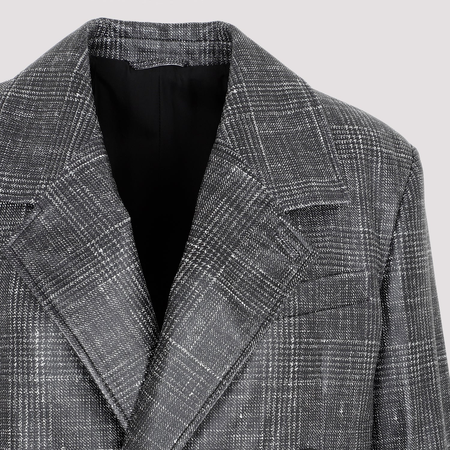 Bottega Veneta Printed Leather Jacket Women DestGlow