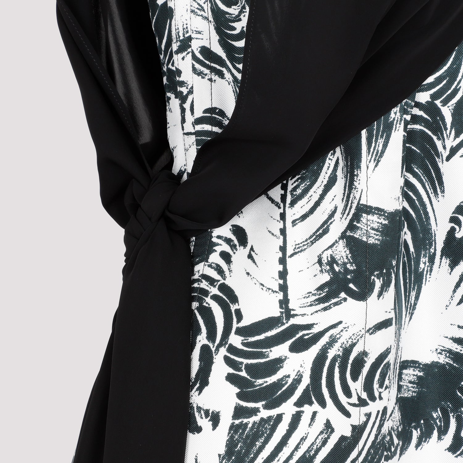 Bottega Veneta Printed Silk Long Dress Women DestGlow