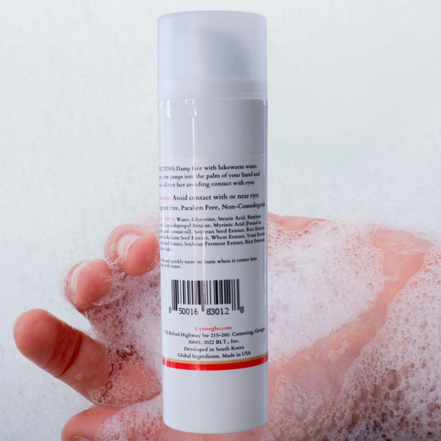 Advanced Brightening Gel Foam Cleanser | Rice Extract by gymsegbë