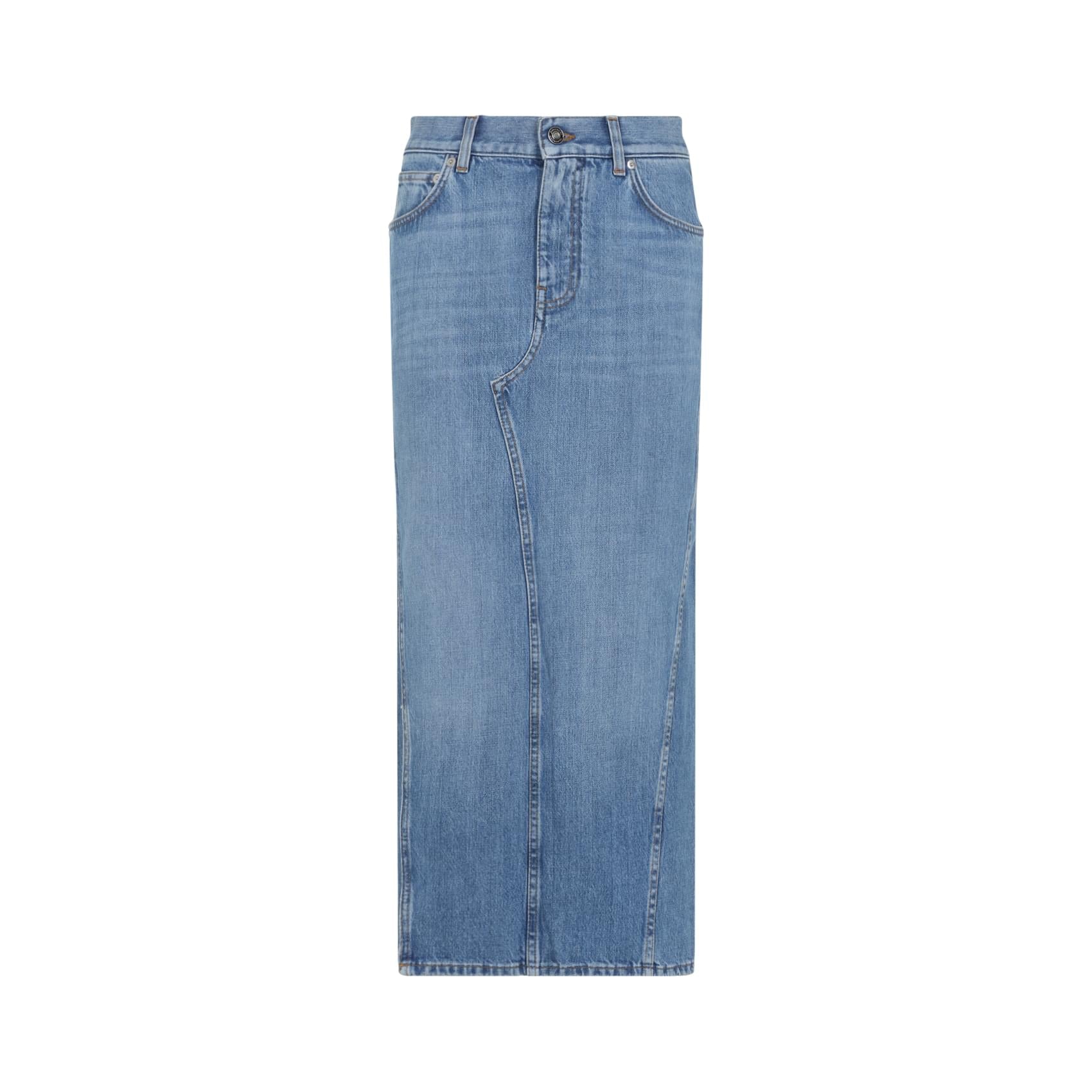 Givenchy cotton midi skirt women DestGlow