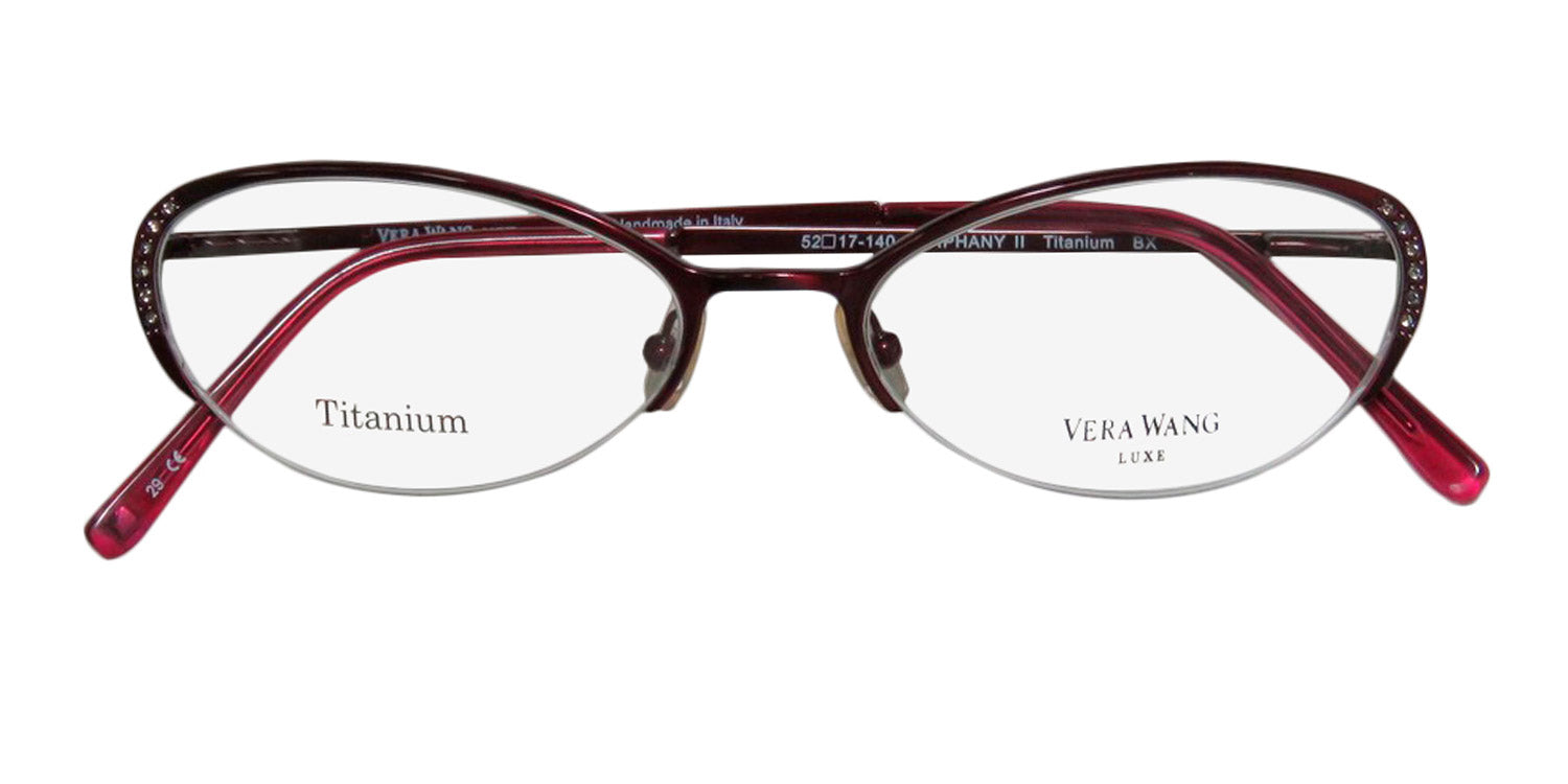 Vera Wang Luxe Epiphany Ii Eyeglasses DestGlow