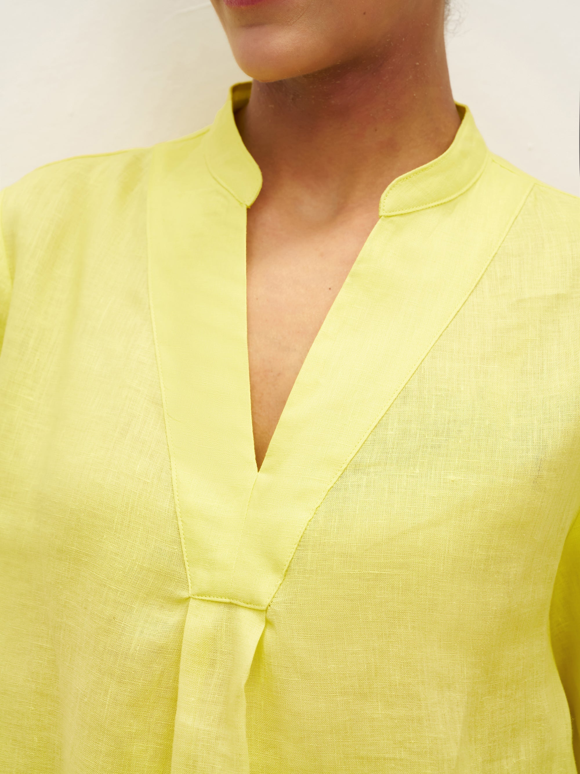 100% Linen Dress Shirt JOANNA DestGlow