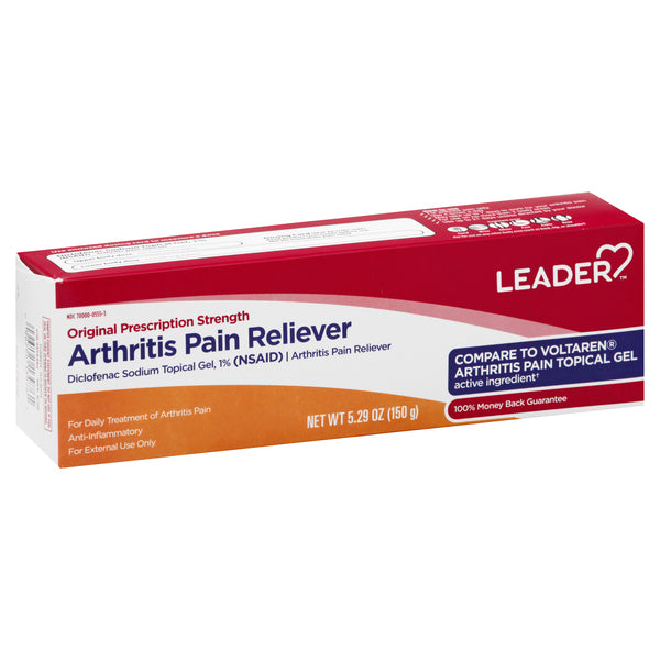 Leader Arthritis Pain Reliever Gel 1% - 5.29 Oz by Pasteur Pharmacy