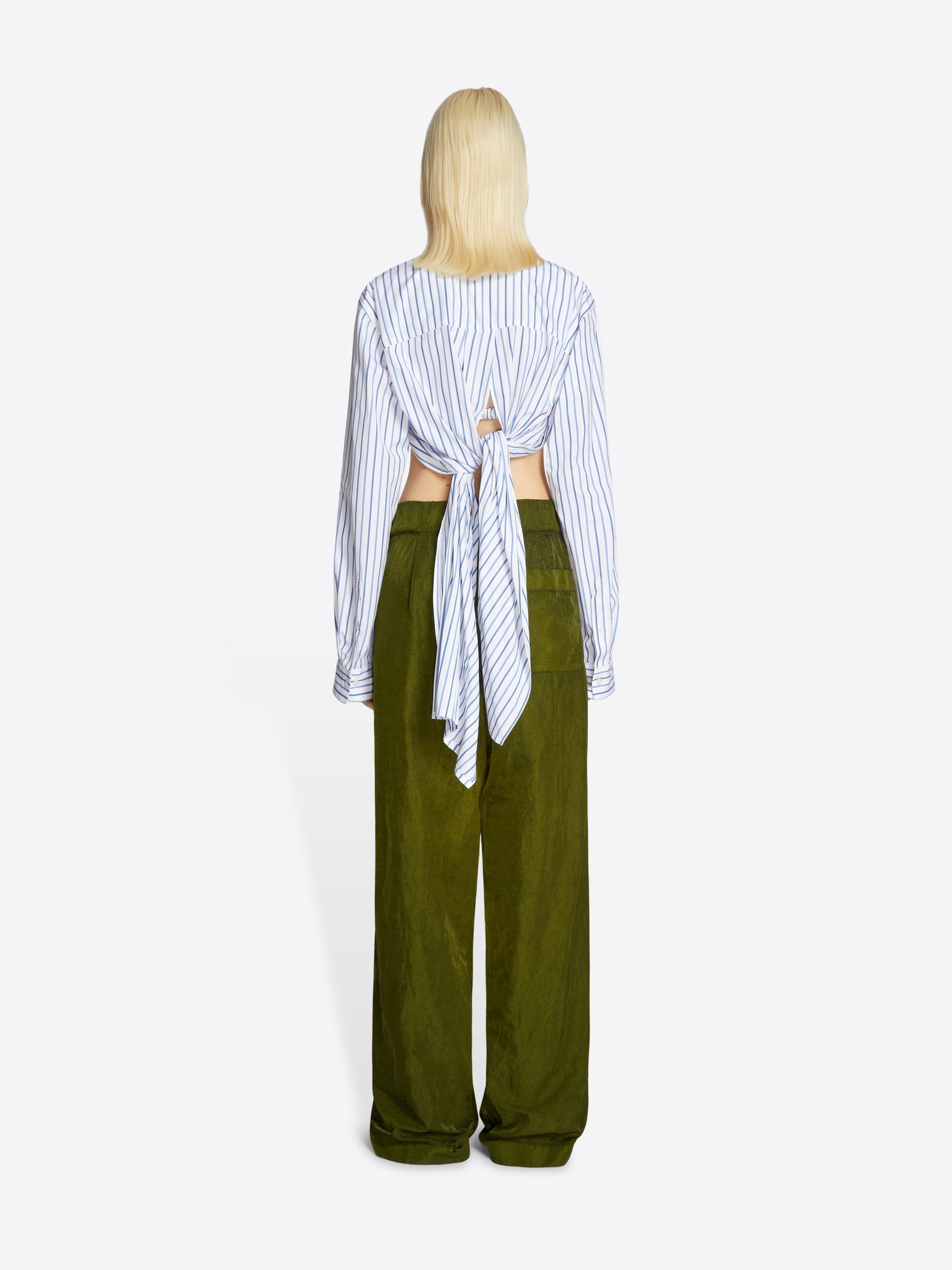 Dries Van Noten Women Elasticated Pants by Luosophy