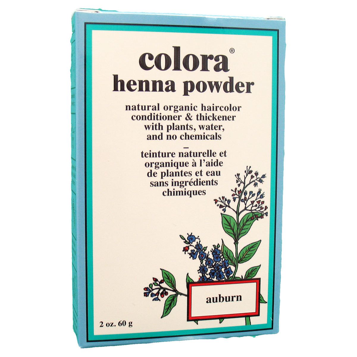 Colora Henna Powder Hair Color Auburn 2Oz by Pasteur Pharmacy