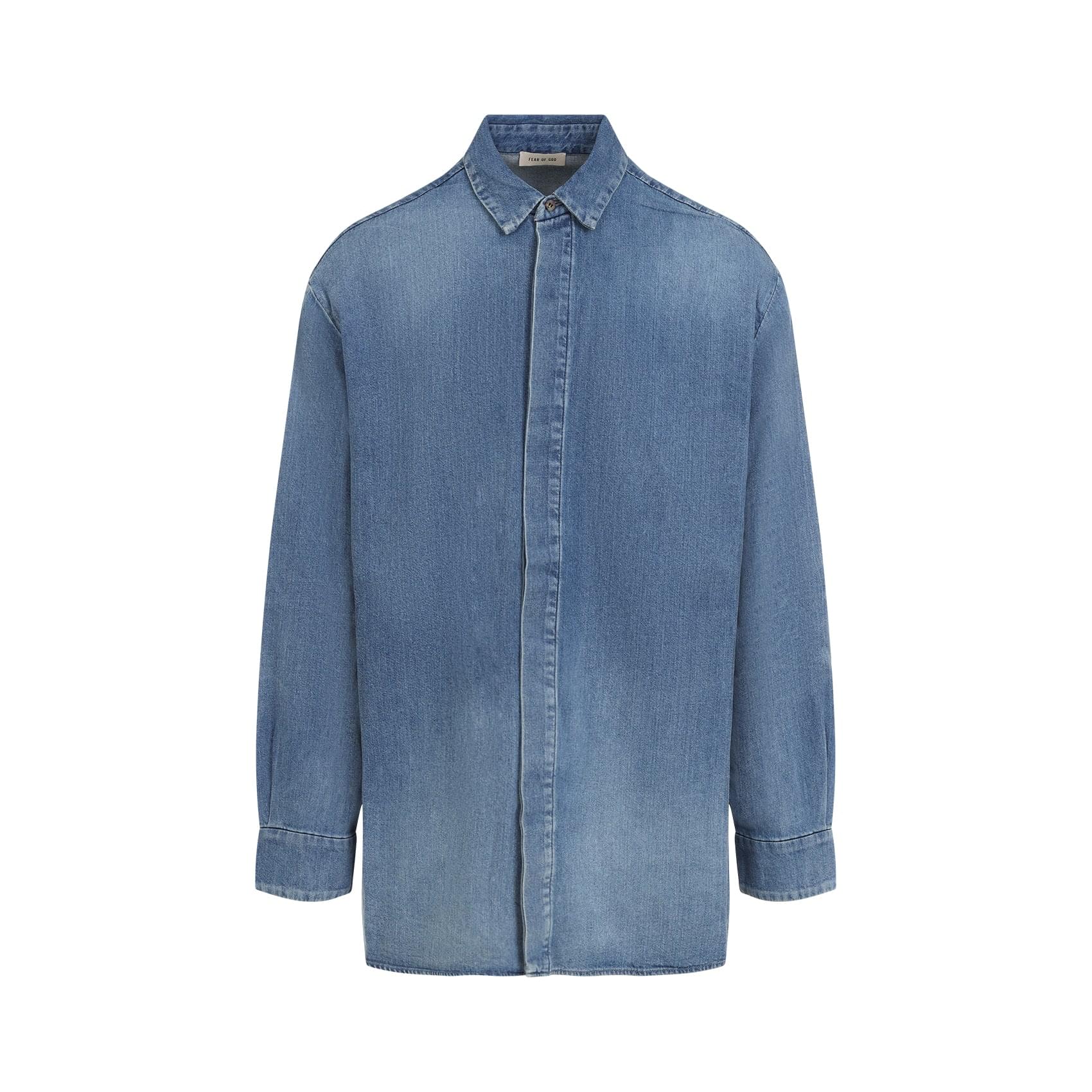 Fear Of God Denim Shirt Men DestGlow