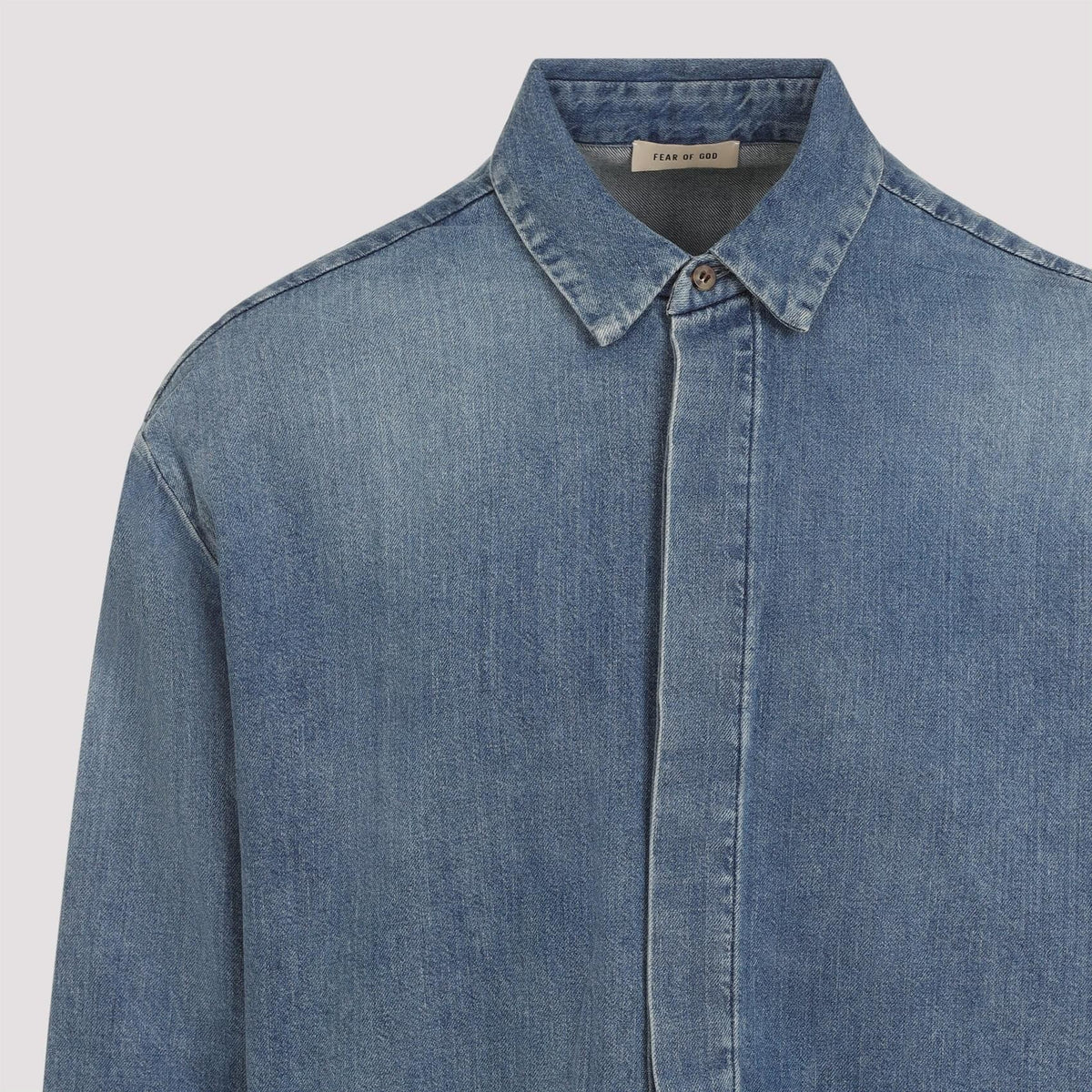 Fear Of God Denim Shirt Men DestGlow