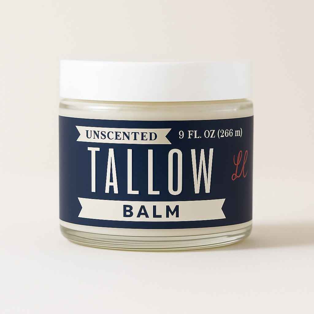 Ultimate Tallow Skincare Gift Set | 10-Piece Natural Spa Box | Grass-Fed Beef Tallow Candles, Soap & Body Care
