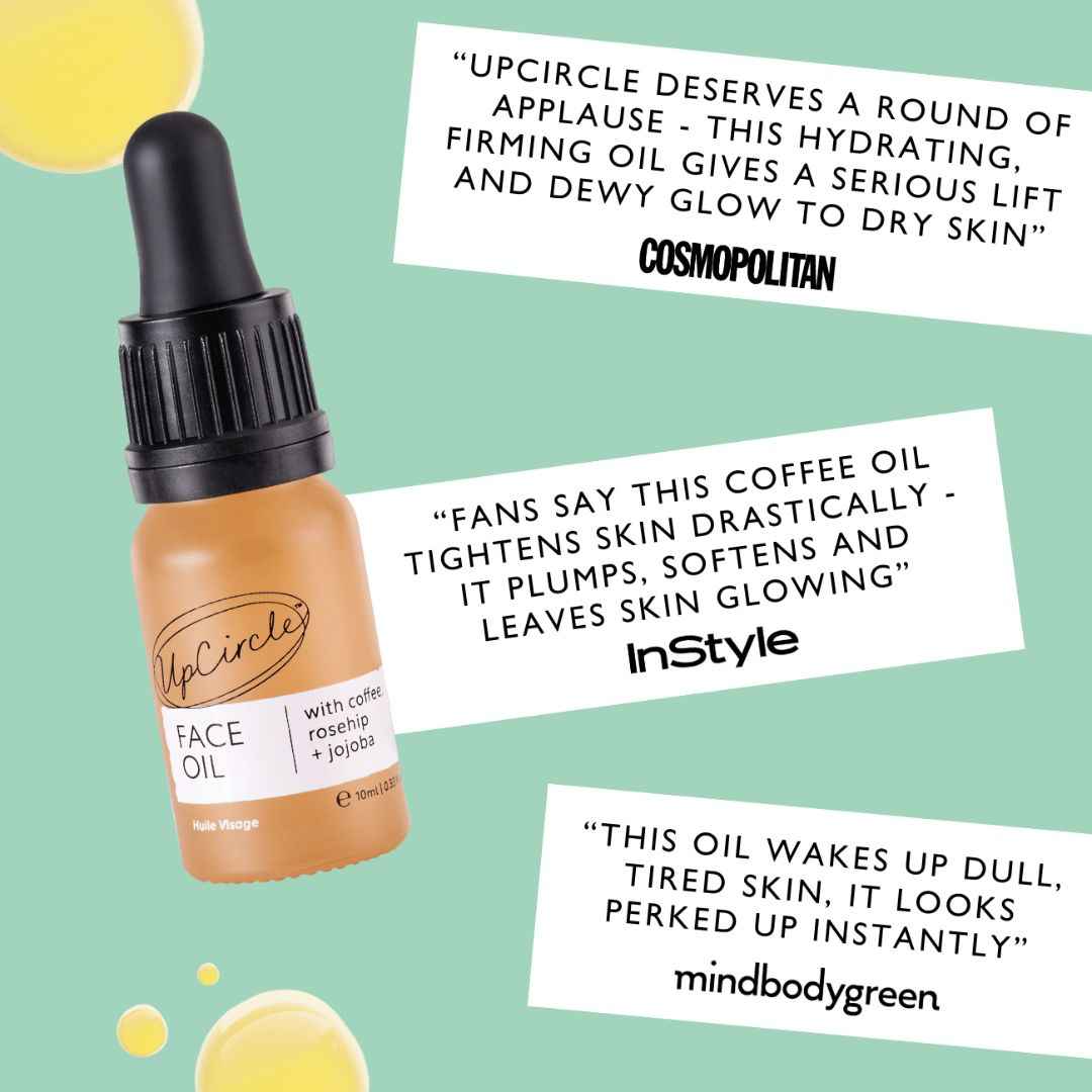 Organic Face Oil with Coffee Extact - Travel Size by UpCircle