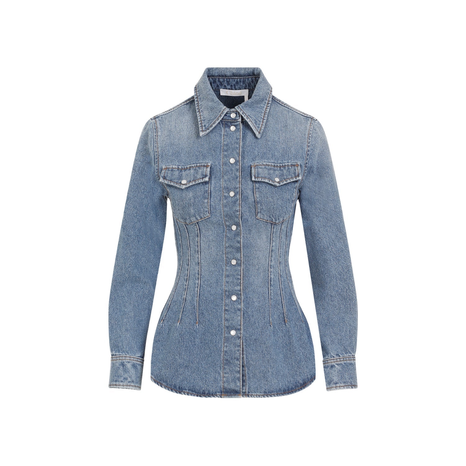 Chloe Denim Shirt Women by Luosophy