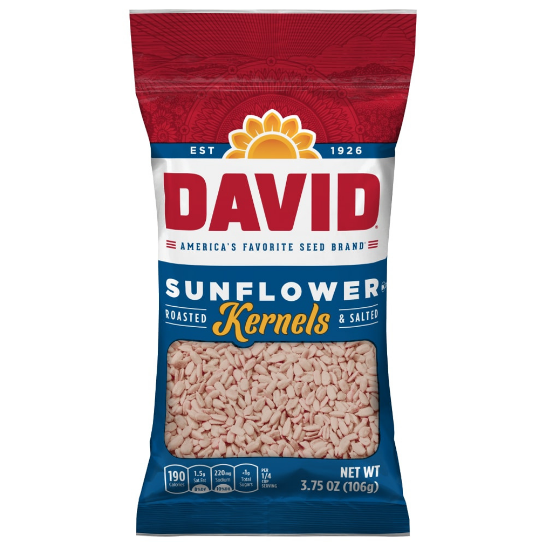David Sunflower Kernels Roasted & Salted (3.75oz) DestGlow