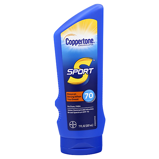 Coppertone Sport Sunscreen Lotion SPF 70 7 Oz 2019 by Pasteur Pharmacy