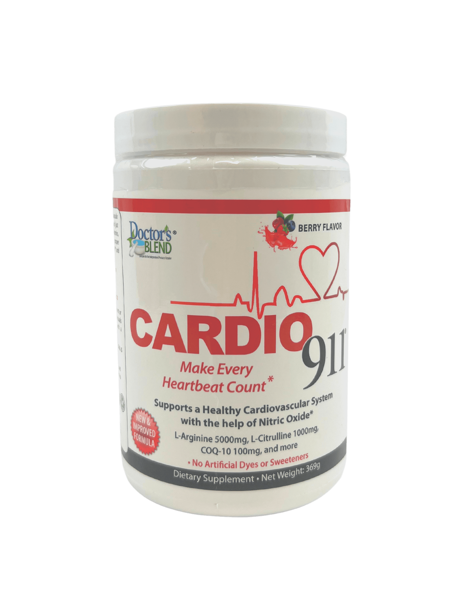 Cardio 911 Dietary Supplement Drink Mix by Country Life Natural Foods
