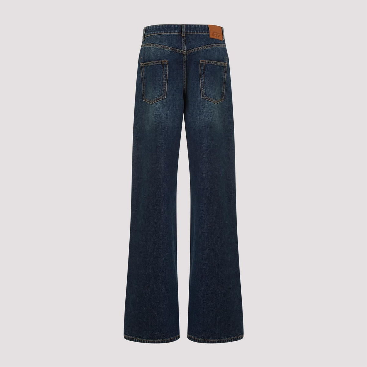 Alexander mcqueen cotton jeans women