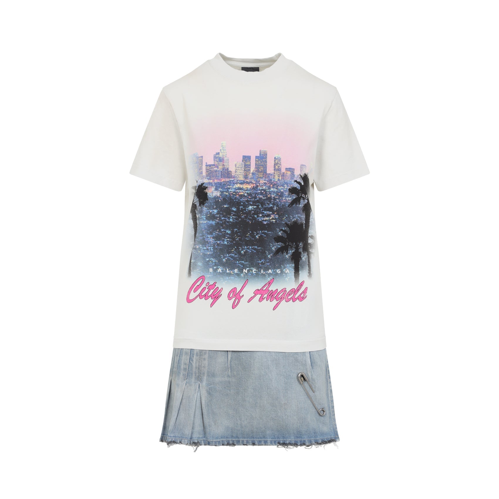 Balenciaga Layered Mini Dress Women DestGlow