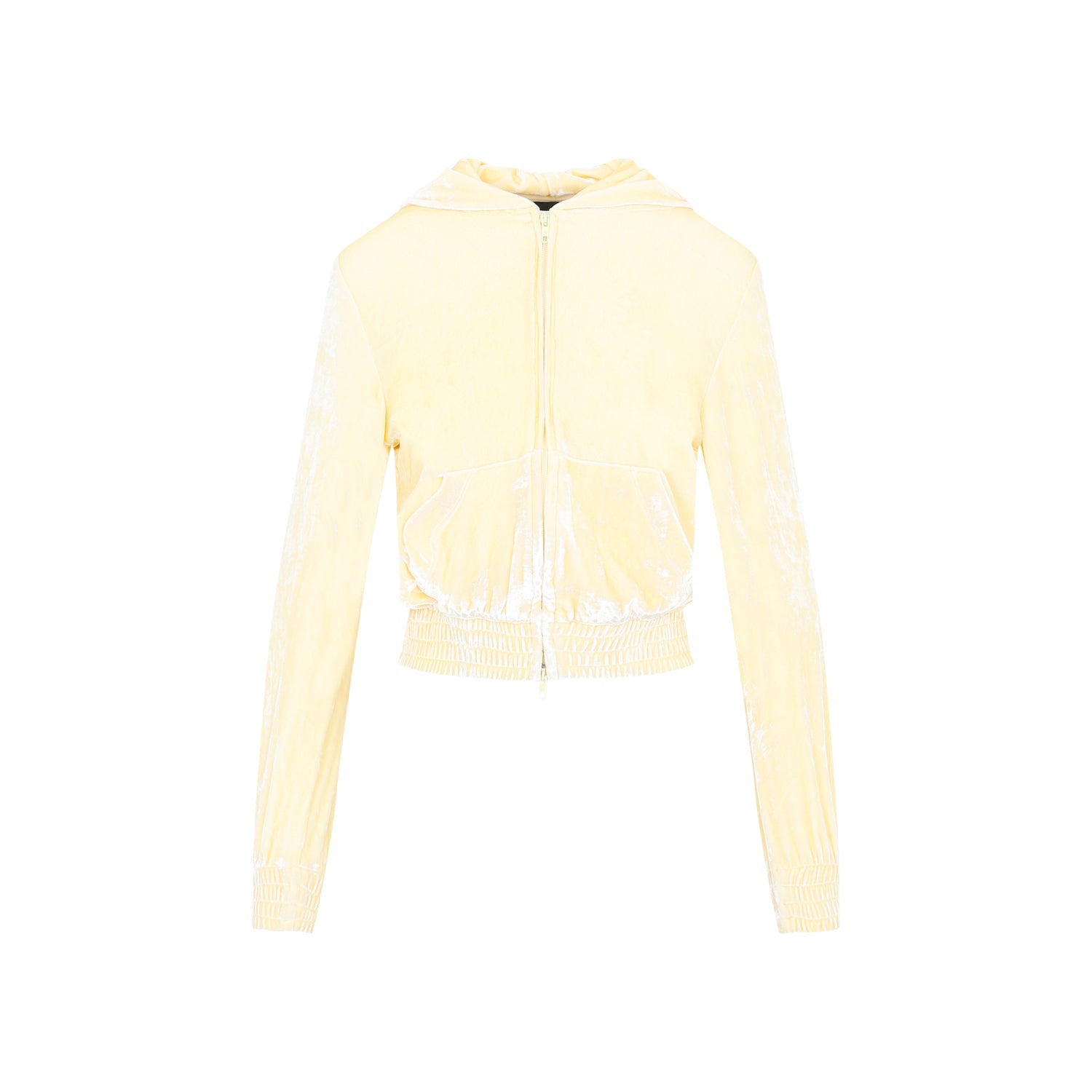 Balenciaga Fitted Zip-Up Hoodie Women DestGlow
