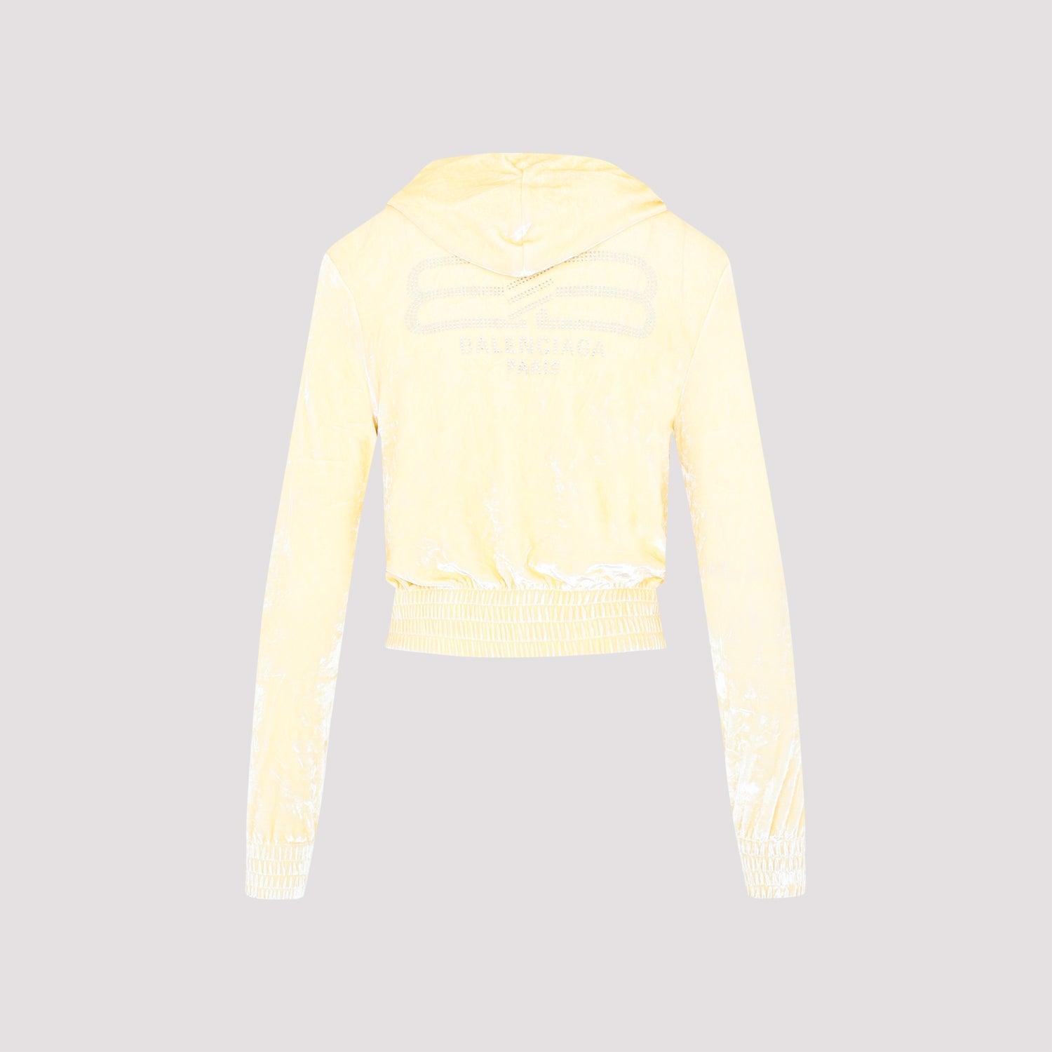 Balenciaga Fitted Zip-Up Hoodie Women DestGlow