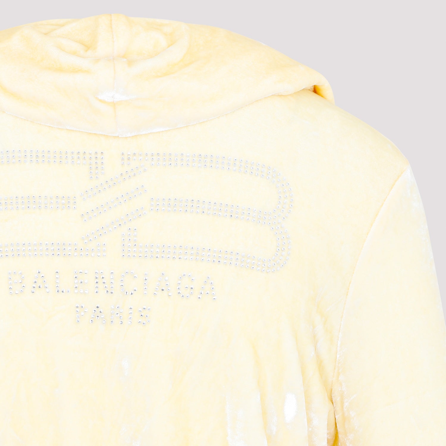 Balenciaga Fitted Zip-Up Hoodie Women DestGlow