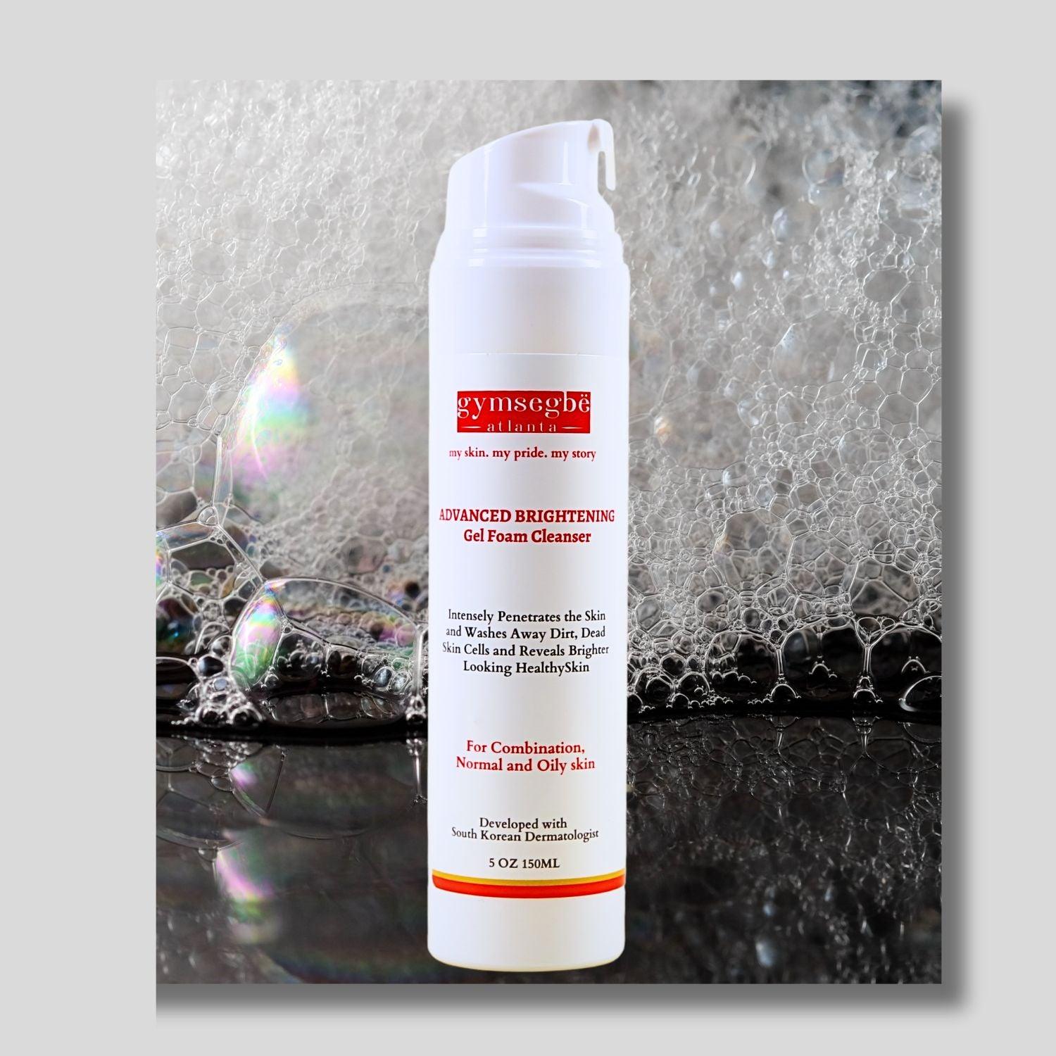 Advanced Brightening Gel Foam Cleanser | Rice Extract by gymsegbë