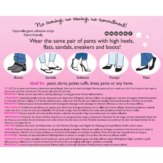 Hollywood Fashion Secrets Temporary Hem Tape Strips by Pasteur Pharmacy