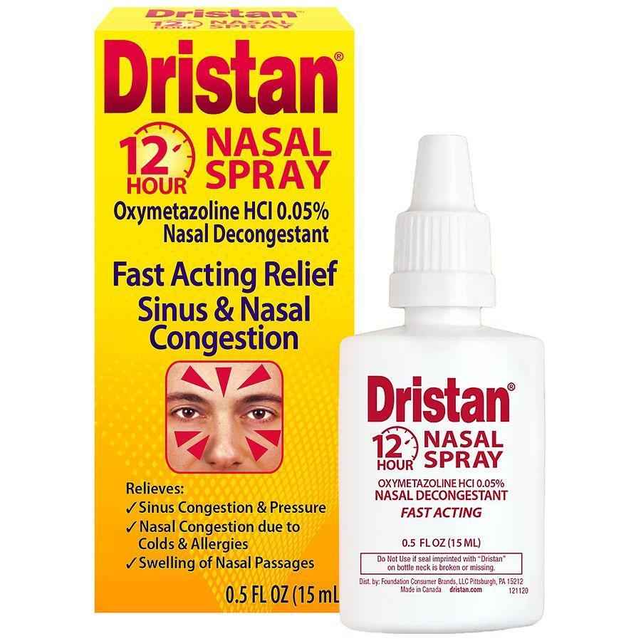 Dristan 12-Hour Decongestant Nasal Spray - 0.5 Fl Oz