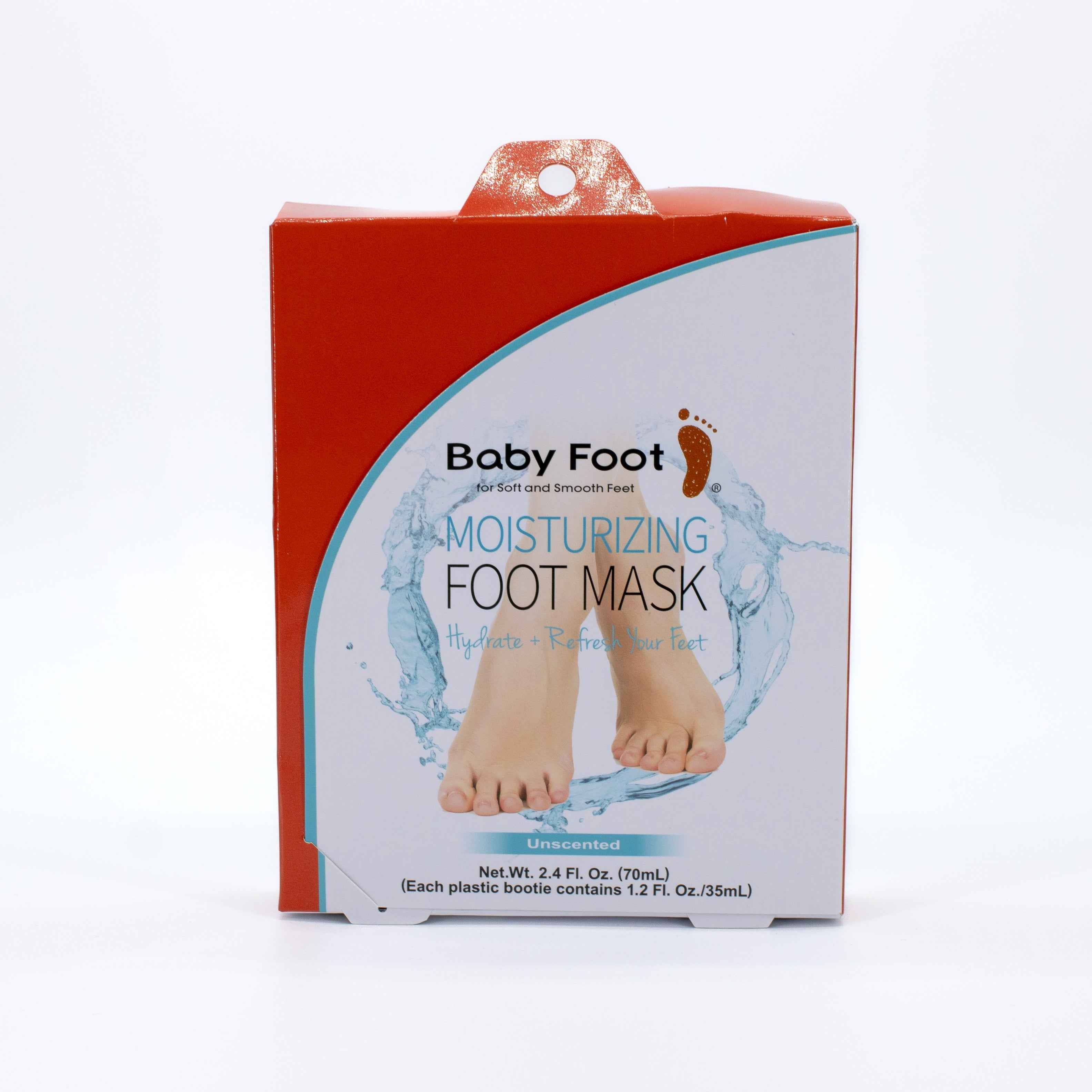 Baby Foot Moisturizing Foot Mask Hydrate + Refresh Your Feet Unscented 2.4oz - New by This is Beauty US