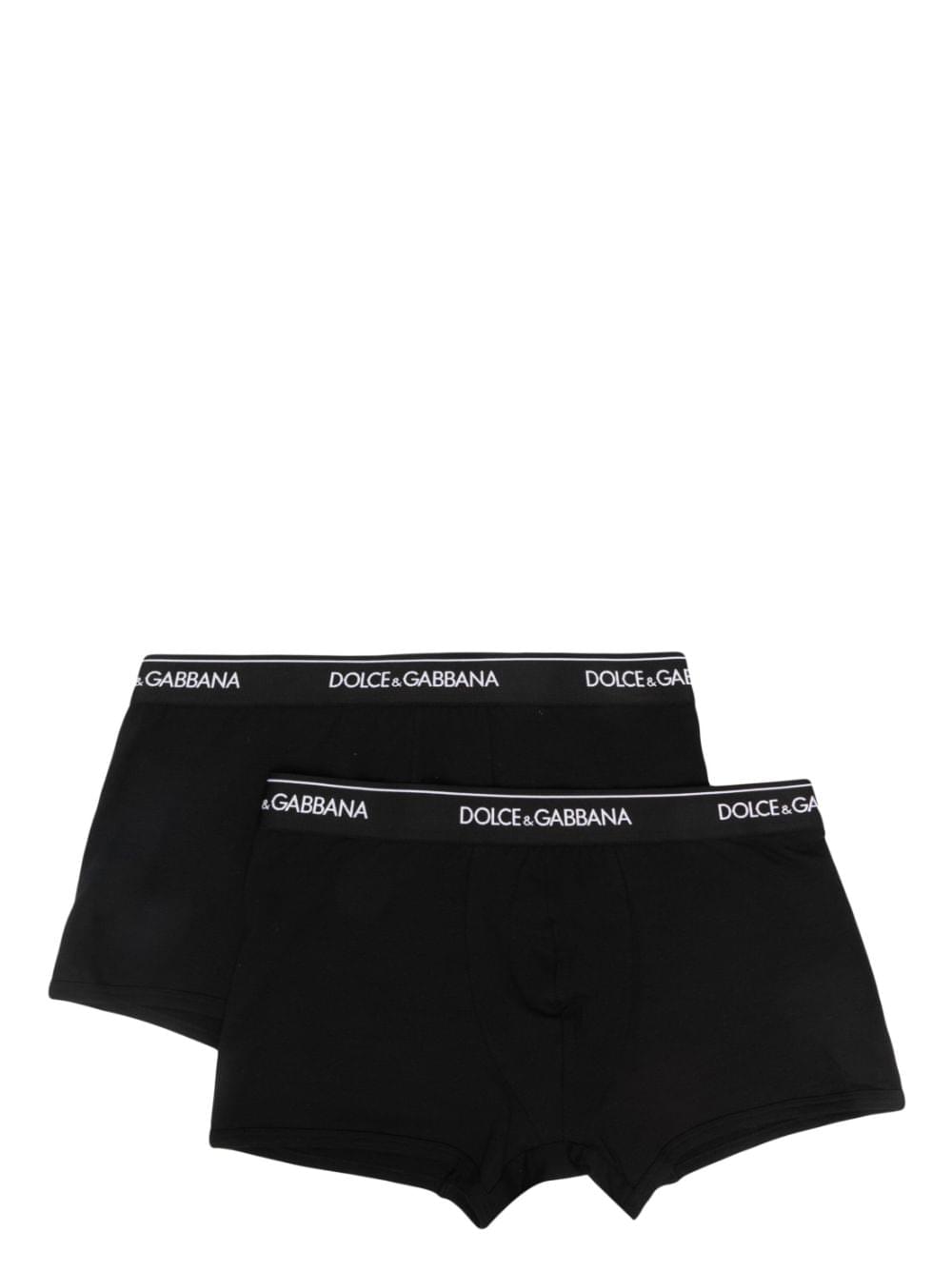 Dolce and gabbana men two-pack of stretch cotton regular-fit boxers — product image 1