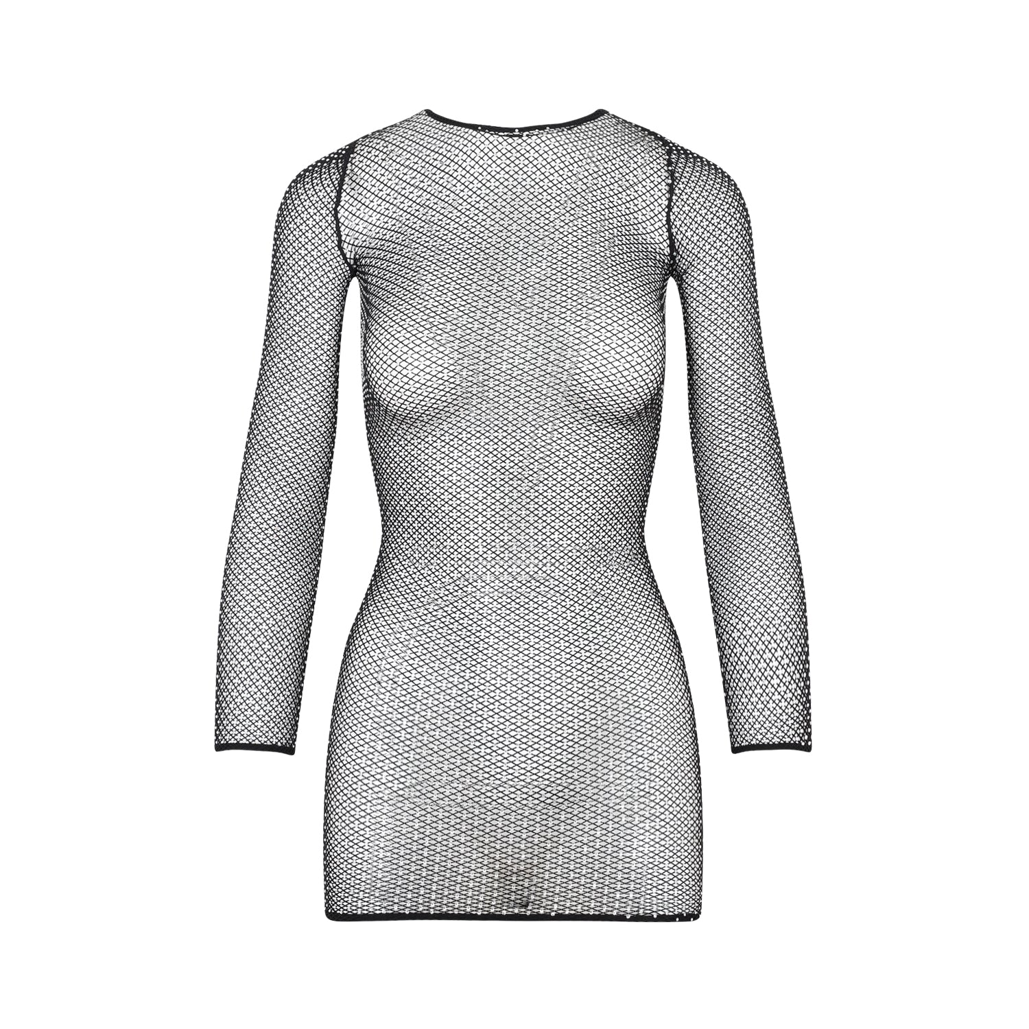 Balenciaga Crystal Mesh Mini Top Women DestGlow