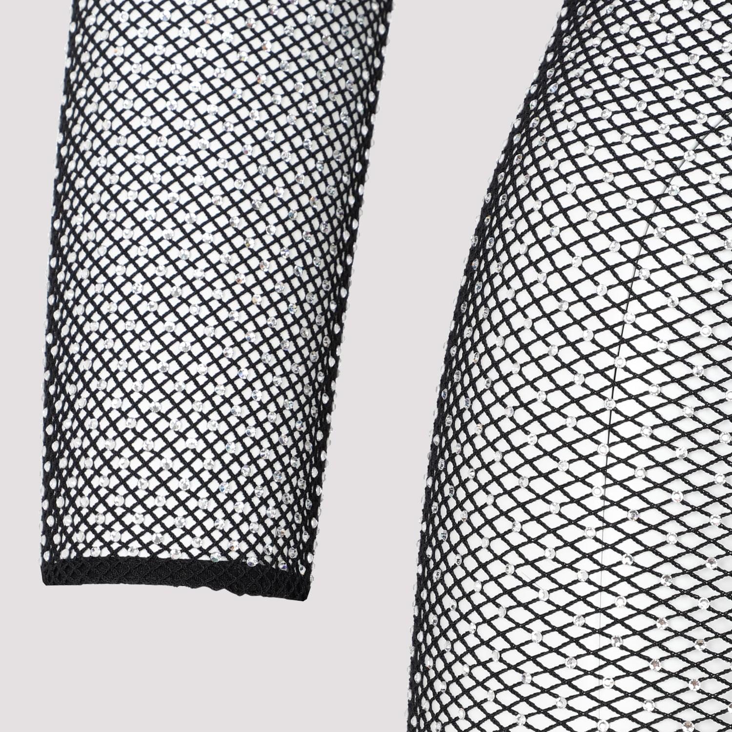 Balenciaga Crystal Mesh Mini Top Women DestGlow