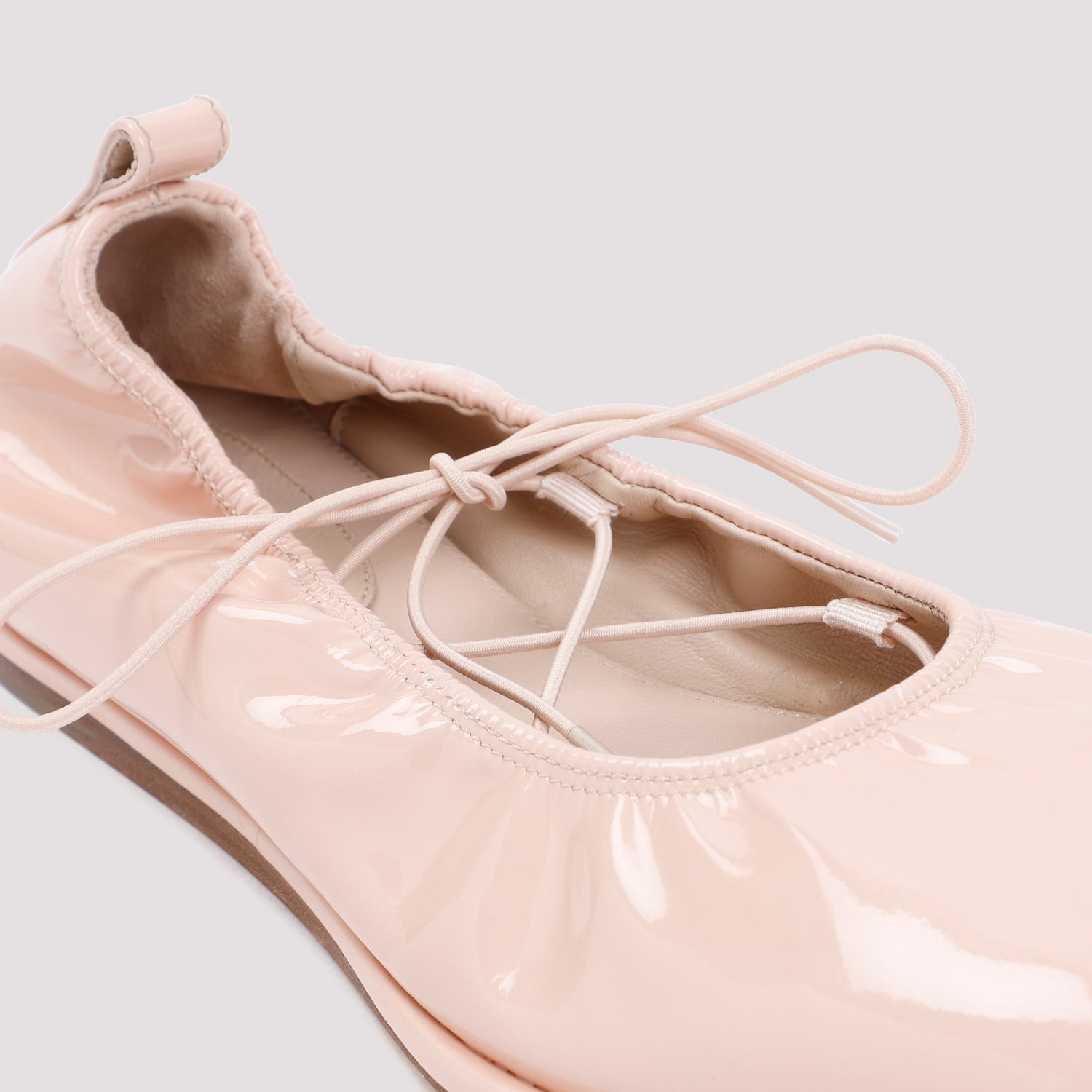 Simone Rocha Heart Toe Lace-Up Ballerina Women DestGlow