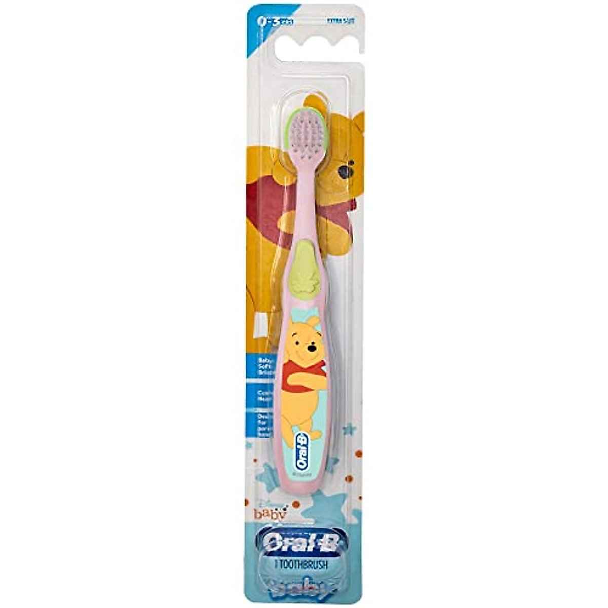 Oral-B Disney Baby Toothbrush – Extra Soft (Ages 0-3 Years)