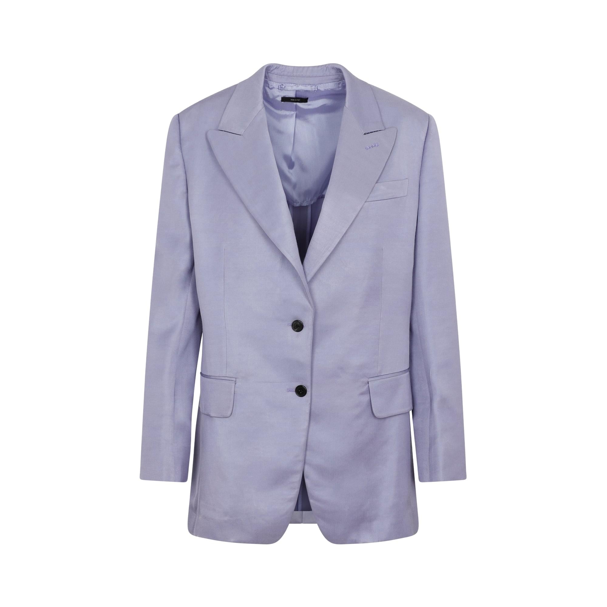 Tom Ford Soft Fluid Twill Boyfriend Jacket Women DestGlow