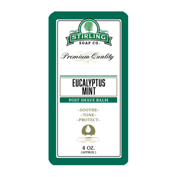 Stirling Soap Co. Eucalyptus Mint Shaving Collection by Pasteur Pharmacy