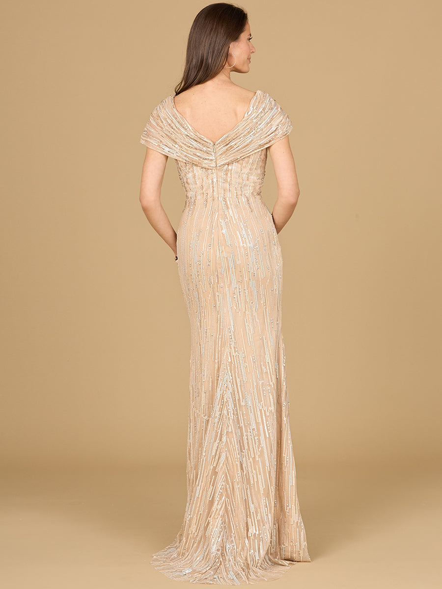 Mermaid Lace Gown by Lara New York