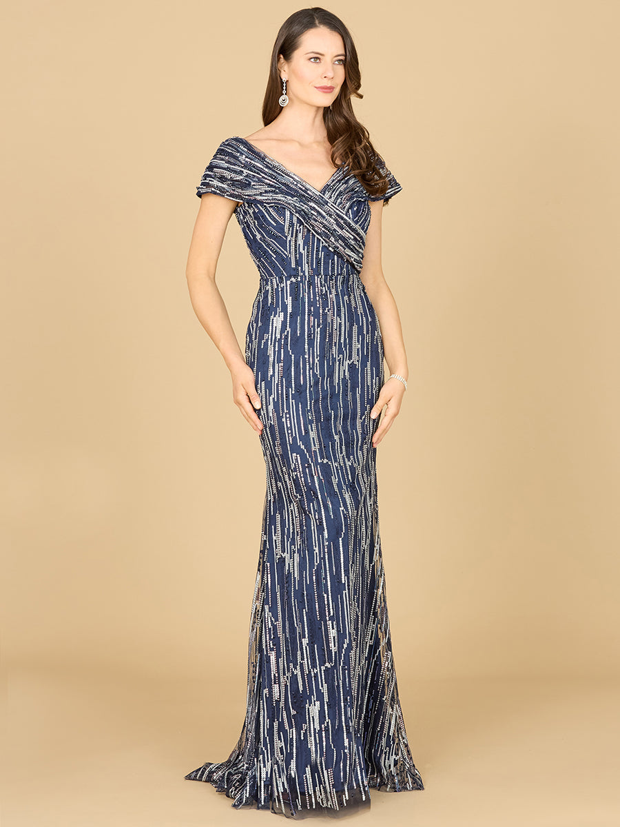 Mermaid Lace Gown by Lara New York