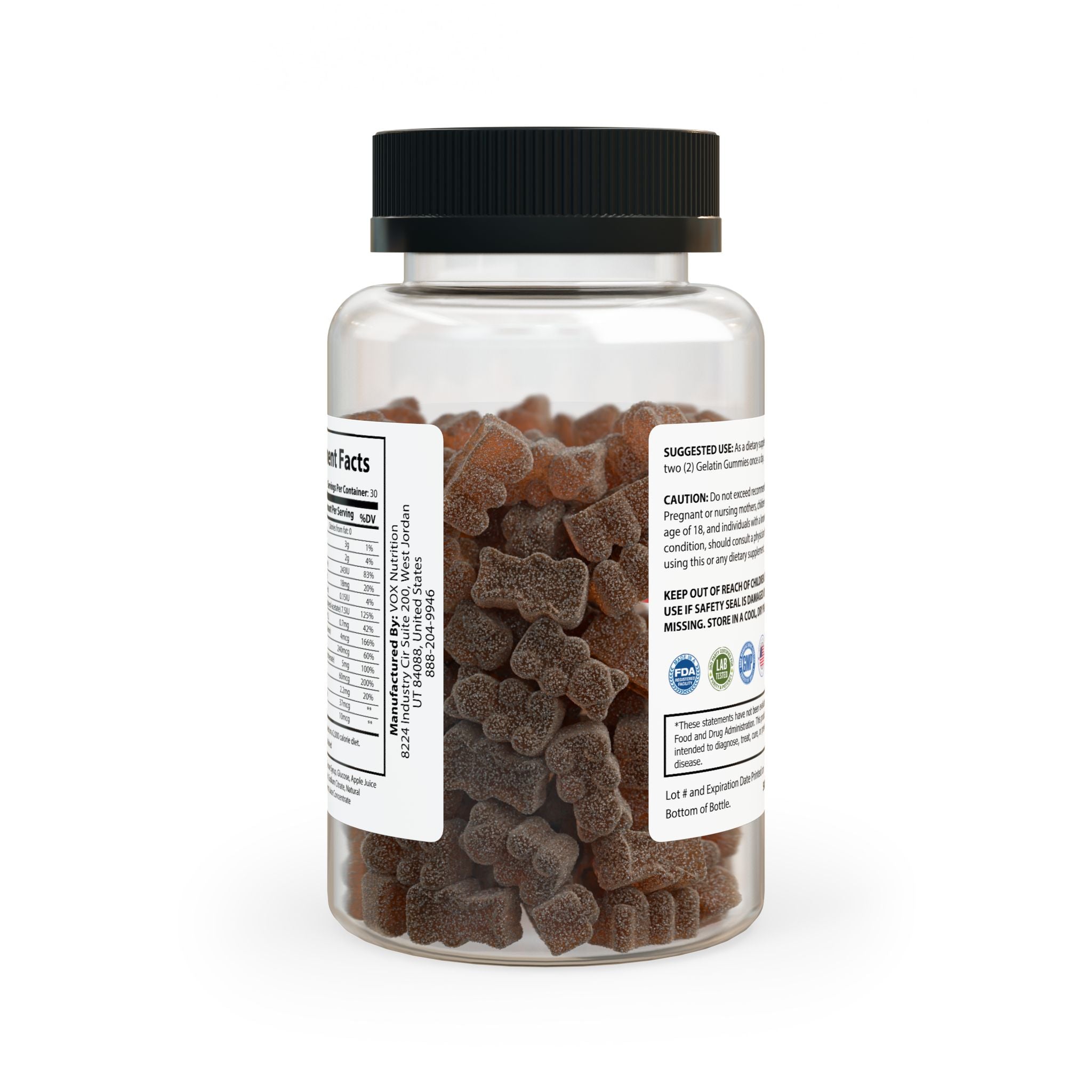 Multivra Multivitamin Gummies for Adults (60 Gummies) by Spee24, LLC