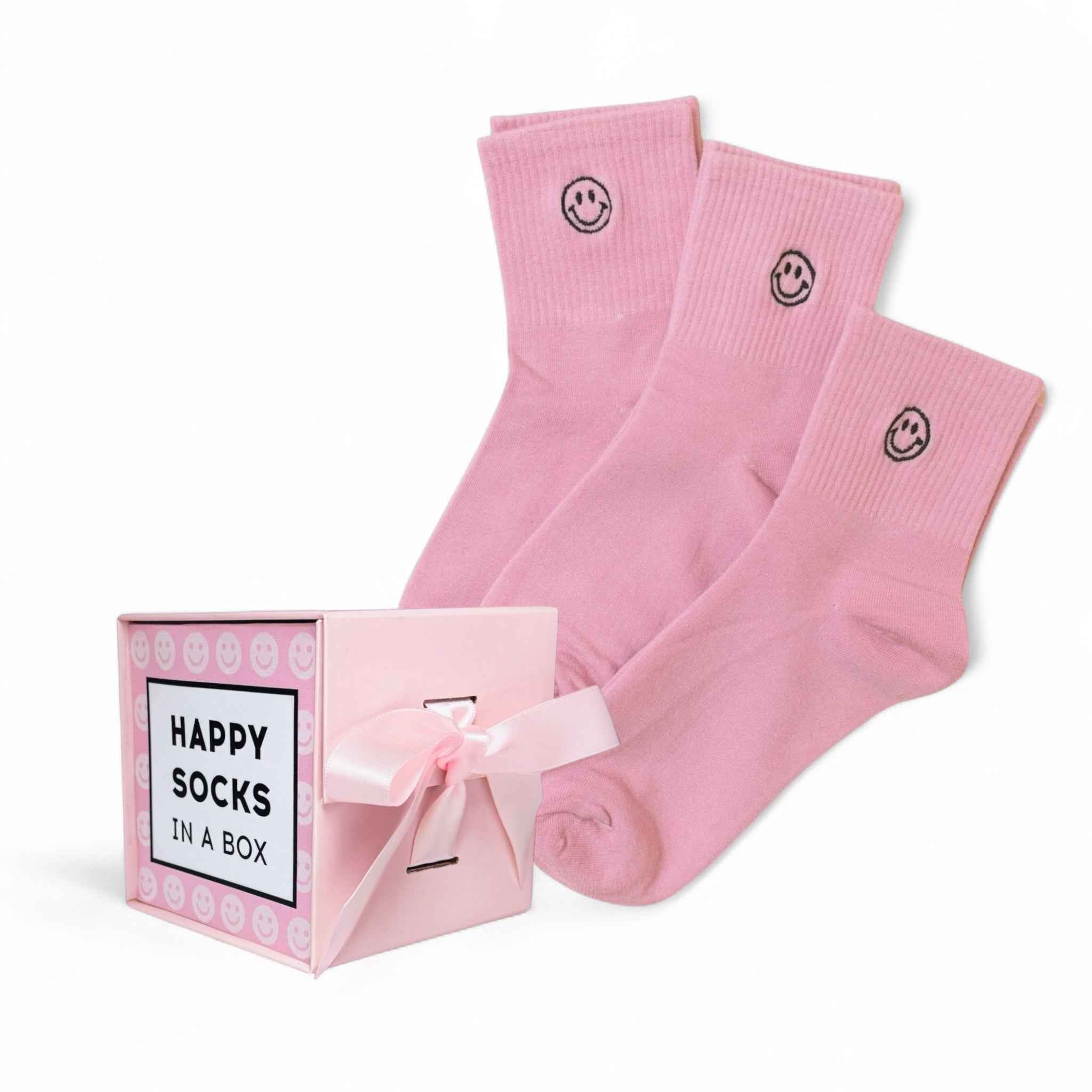 Happy Socks Gift Box with Smiley Design