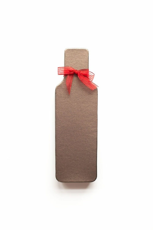 Gourmet Chocolate Truffle Gift Box - 12 Handcrafted Truffles in Wine Bottle Box