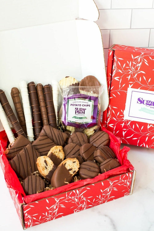 Sweet & Salty Chocolate Gift Box - 26 Handcrafted Treats with Award-Winning Chips