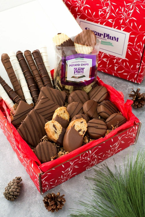 Sweet & Salty Chocolate Gift Box - 26 Handcrafted Treats with Award-Winning Chips