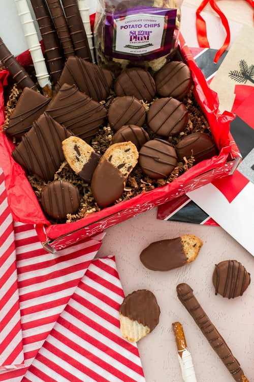 Sweet & Salty Chocolate Gift Box - 26 Handcrafted Treats with Award-Winning Chips