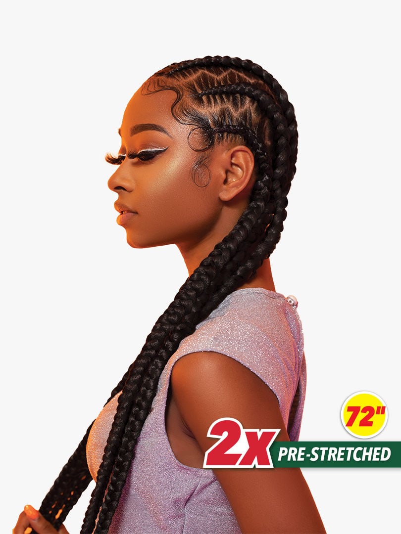 Sensationnel X-Pression 2X Pre-Stretched Braiding Hair 72" –