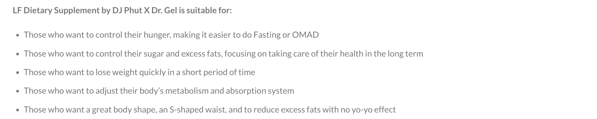 Dr. Jel LF (Longevity Fit)