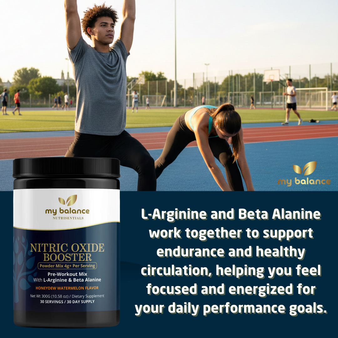 Nitric Oxide Booster Powder Mix – Honeydew/Watermelon Flavor