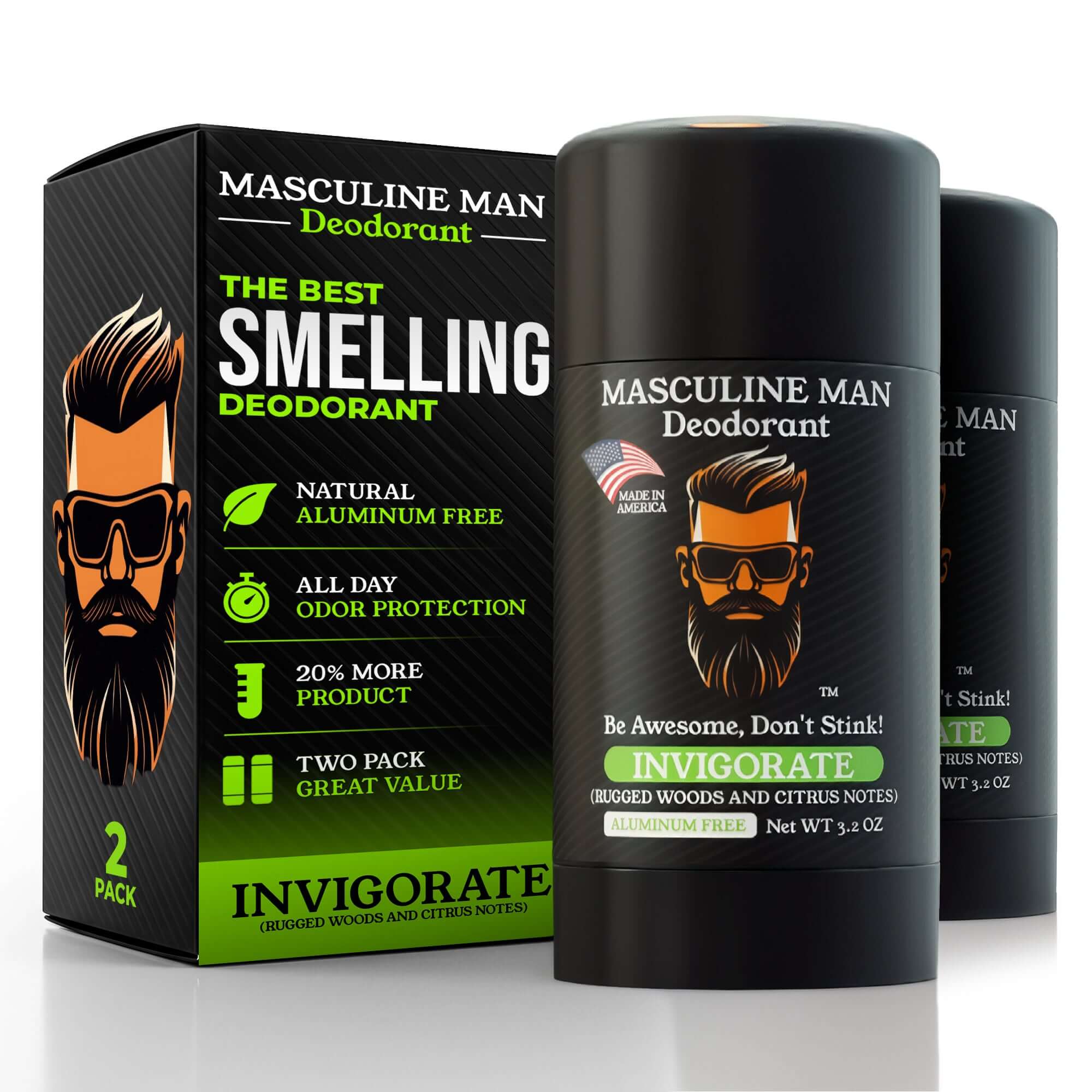 INVIGORATE (2 Pack) by Masculine Man