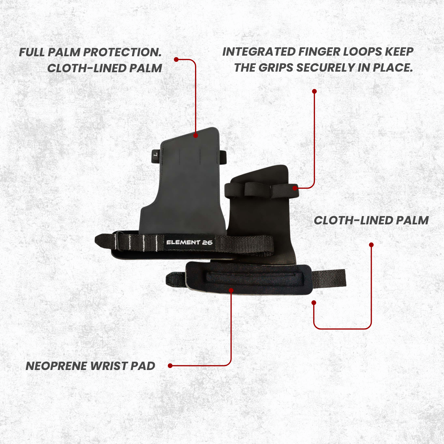 Isogrip Gymnastic Hand Grips